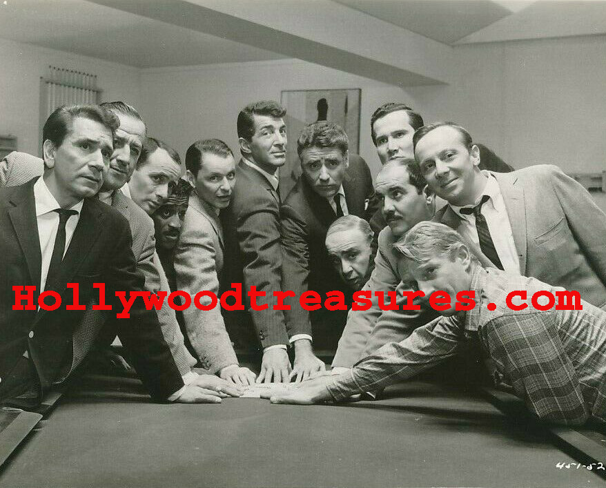 Frank Sinatra~Ratpack~Pool Poster~Billiards~Dean Martin~#9