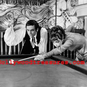 Shirley MacLaine~Billiards~Playing Pool~Playing Billiards~Decor~Shooting Pool ~ Poster~Photo