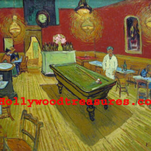 Pool Hall Decor~Beautiful pool~ Pool~Van Gogh~Night Cafe~Billiards~Playing Pool~Poster~ Print~Photo