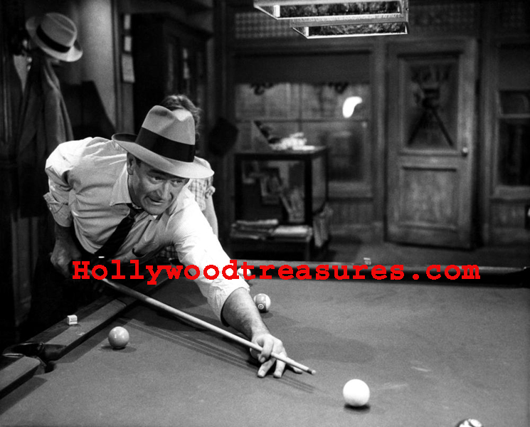 John Wayne~Billiards~Playing Pool~Playing Billiards~Decor~Shooting Pool` #2 ~ Poster~Photo
