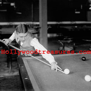 Willie Hoppe~Playing Pool~Pool~Billiards~Champion~Playing Pool~Poster~ Print~Photo