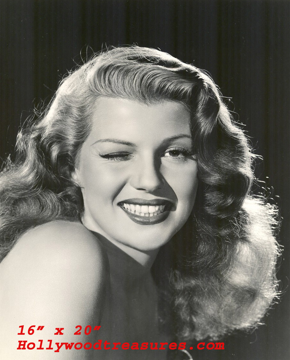 Rita Hayworth~Hair Salon~Spa~Decor~Wink