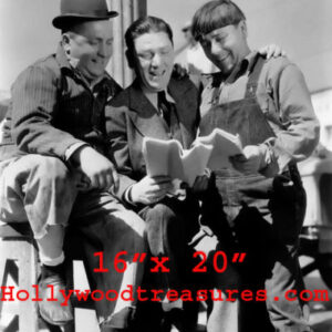 Three Stooges~Curley~Moe~Shemp~Comedy Team~Poster~ Photo