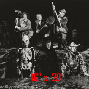 Three Stooges~Halloween~Photo~Personality Poster