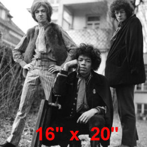 Jimi Hendrix~Bandmates~Poster~Photo