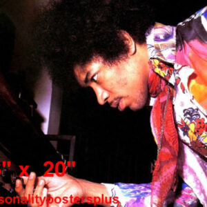 Jimi Hendrix~Color~Poster~Photo
