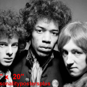 Jimi Hendrix~Group~Close up~Poster~Photo