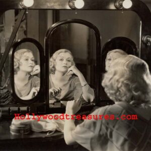 Constance Bennett~Hair Salon~Makeup~Vintage LIp Stick~Beauty Salon~Photo ~Decor~Poster