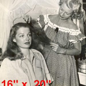 Ann Sheridan~Hair Salon~Spa~Barber~Photo~Decor~Stylist~ #1~Poster