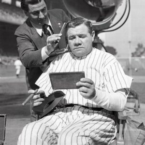 Babe Ruth~Barber~Salon~NY Yankees~Photo~Poster