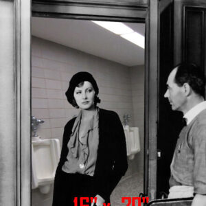Greta Garbo~Men's Restroom~Gay int~Salon Decor~#8~Photo~Poster