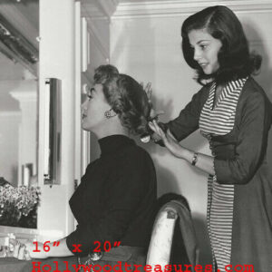 Joan Crawford~Hair Salon~Spa~Pier Angeli~Photo~Decor~Stylist~Poster