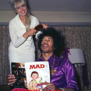 Jimi Hendrix~Hair Salon~Mad Magazine~#1~Barber~Photo~Decor~Stylist~Poster