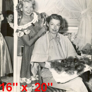 Ann Sheridan~Hair Salon~Spa~Barber~Photo~Decor~Stylist~#3~Poster