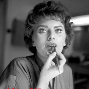 Sophia Loren~Salon Decor~Lipstick~HairSalon~Decor