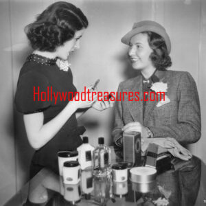 Barbara Stanwyck~Max Factor~Hair Salon~Spa~Photo~Makeup~Lipstick~Decor~Stylist~Poster~Photo