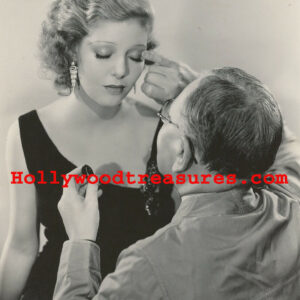 Loretta Young~Max Factor~Salon Decor~Make up~Photo