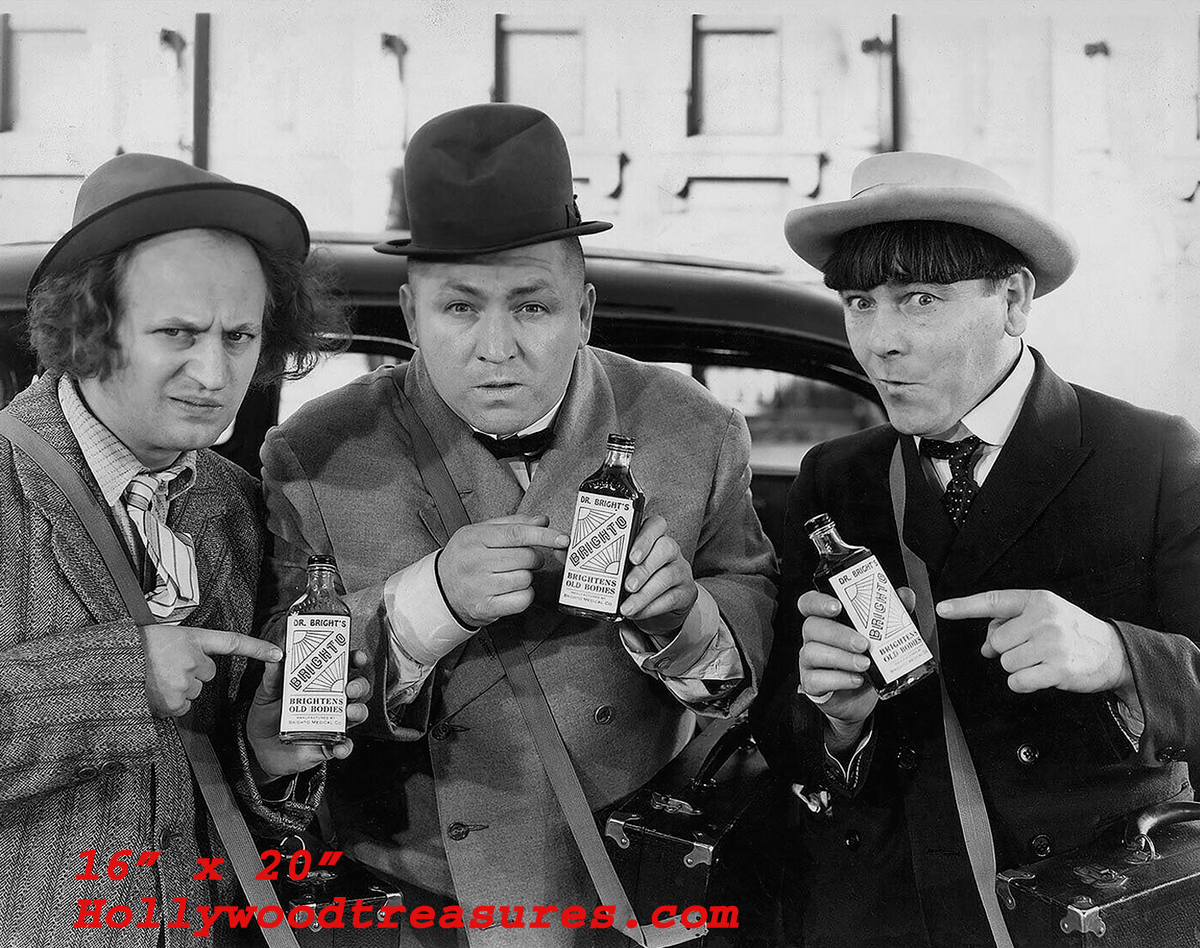 Three Stooges~Photo~Print~Entertainment Room Decor~Druggist~Restaurant~#10