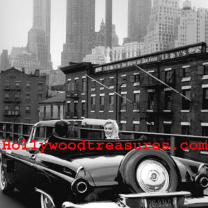 Marilyn Monroe~Vintage Ford T-Bird~Arthur Miller~NY City~Poster~Photo